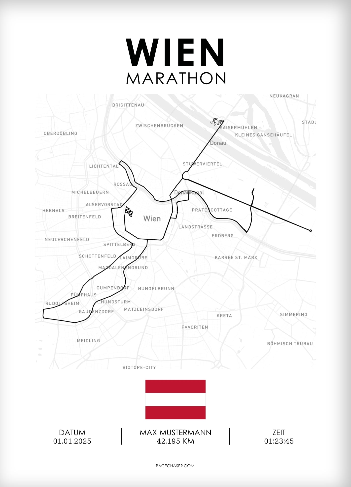 Marathon Wien Poster (ab 2025)