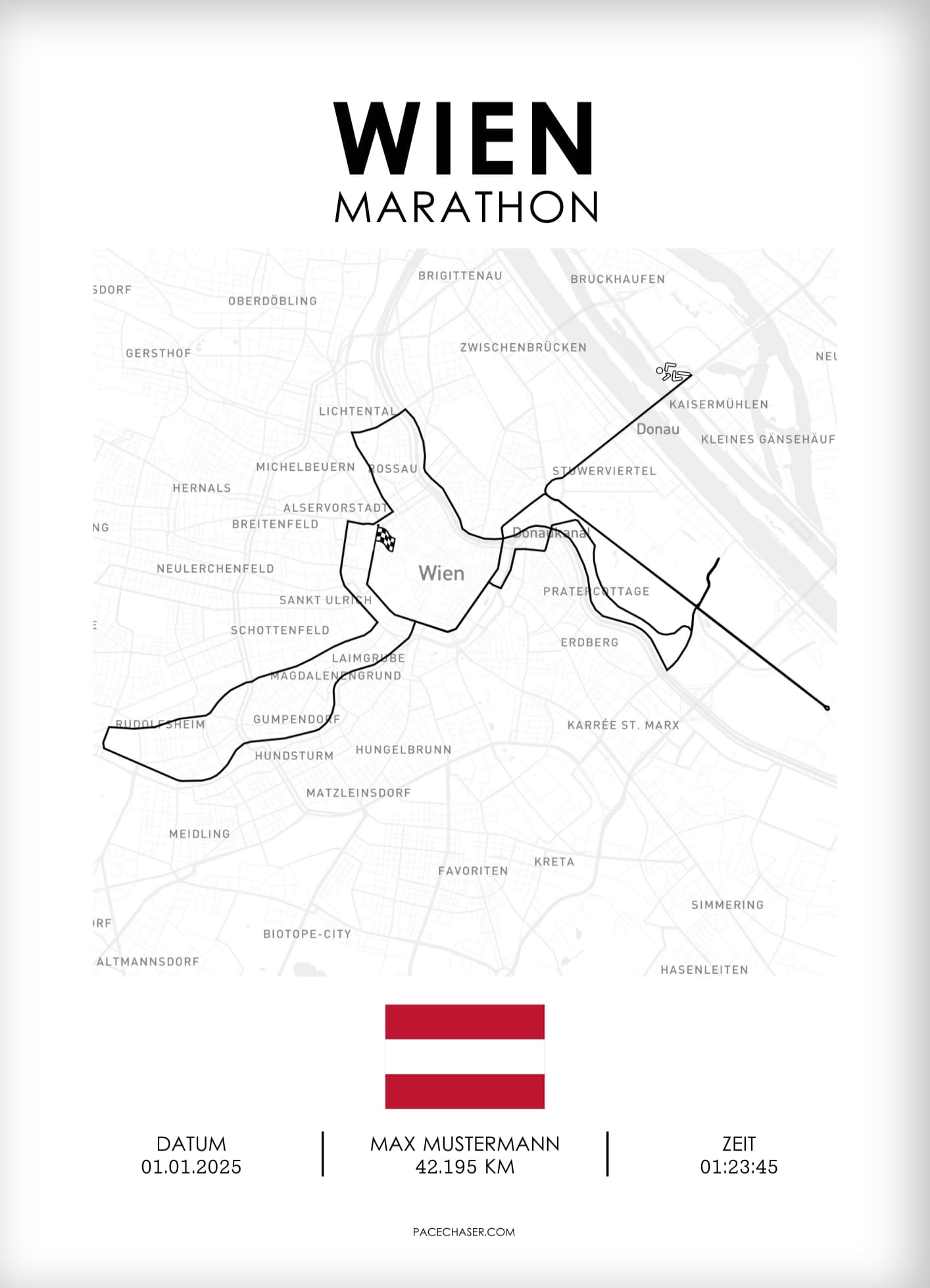 Marathon Wien Poster (bis 2024)