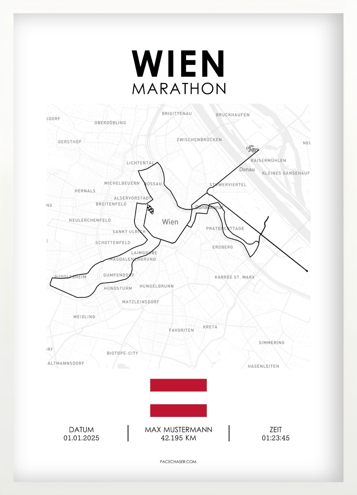 Marathon Wien Poster (bis 2024)