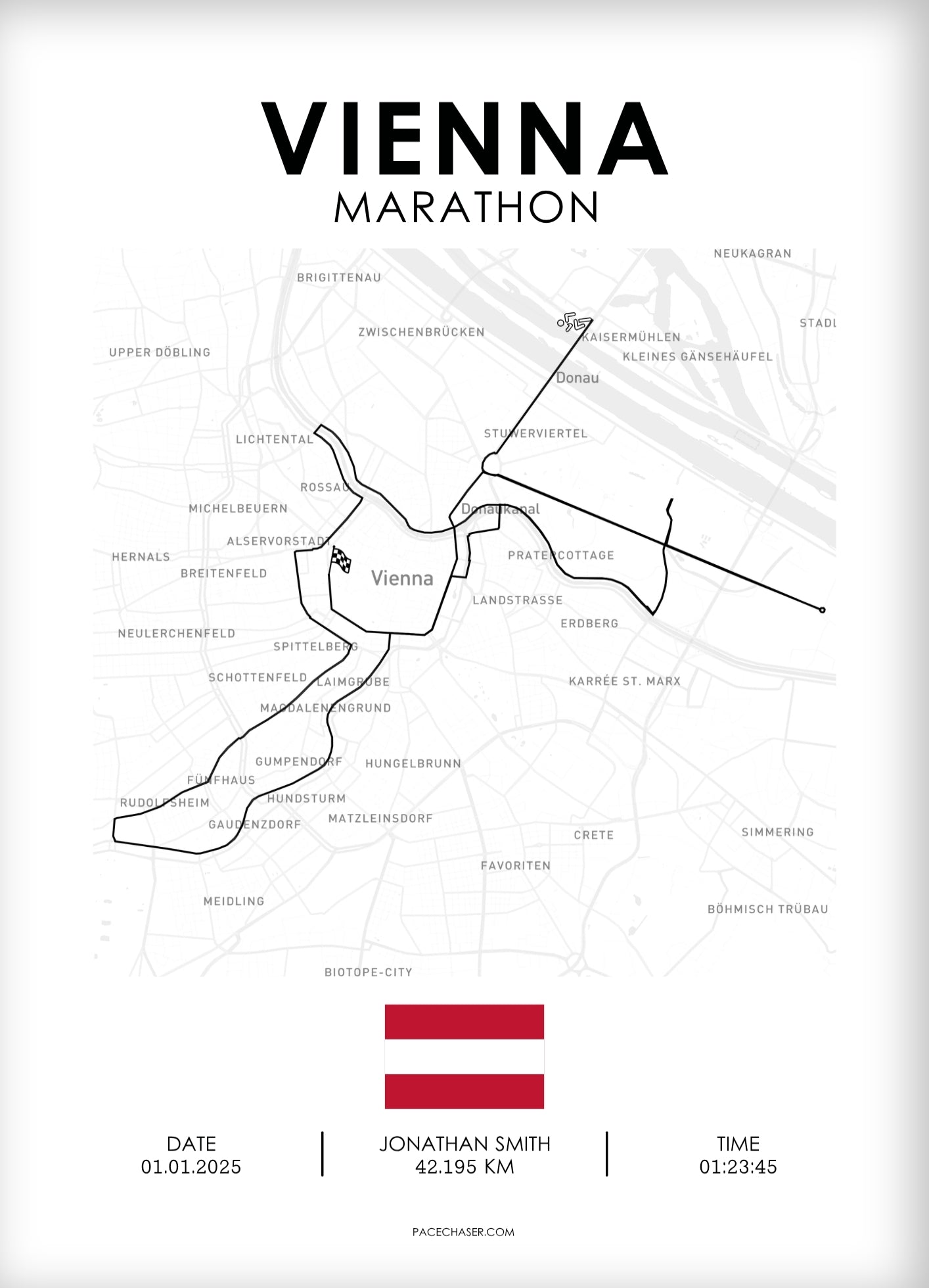 Marathon Wien Poster (ab 2025)