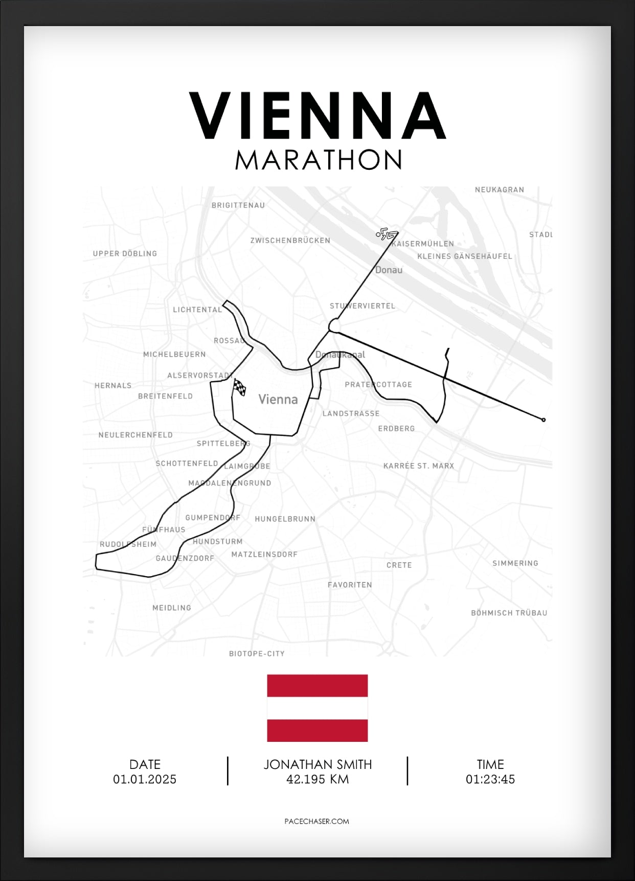 Marathon Wien Poster (ab 2025)