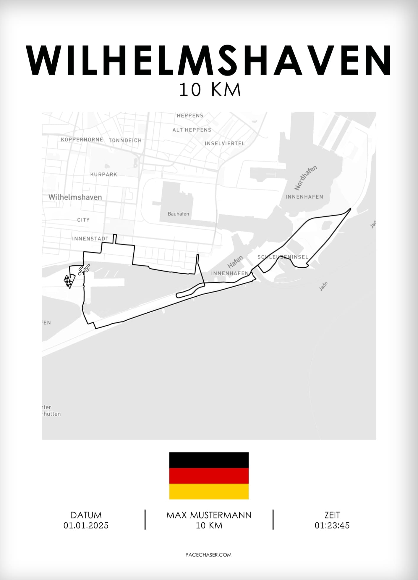 Wilhelmshaven / Gorch-Fock-Lauf Poster