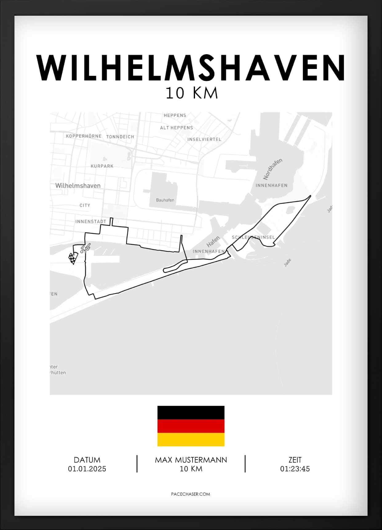 Wilhelmshaven / Gorch-Fock-Lauf Poster