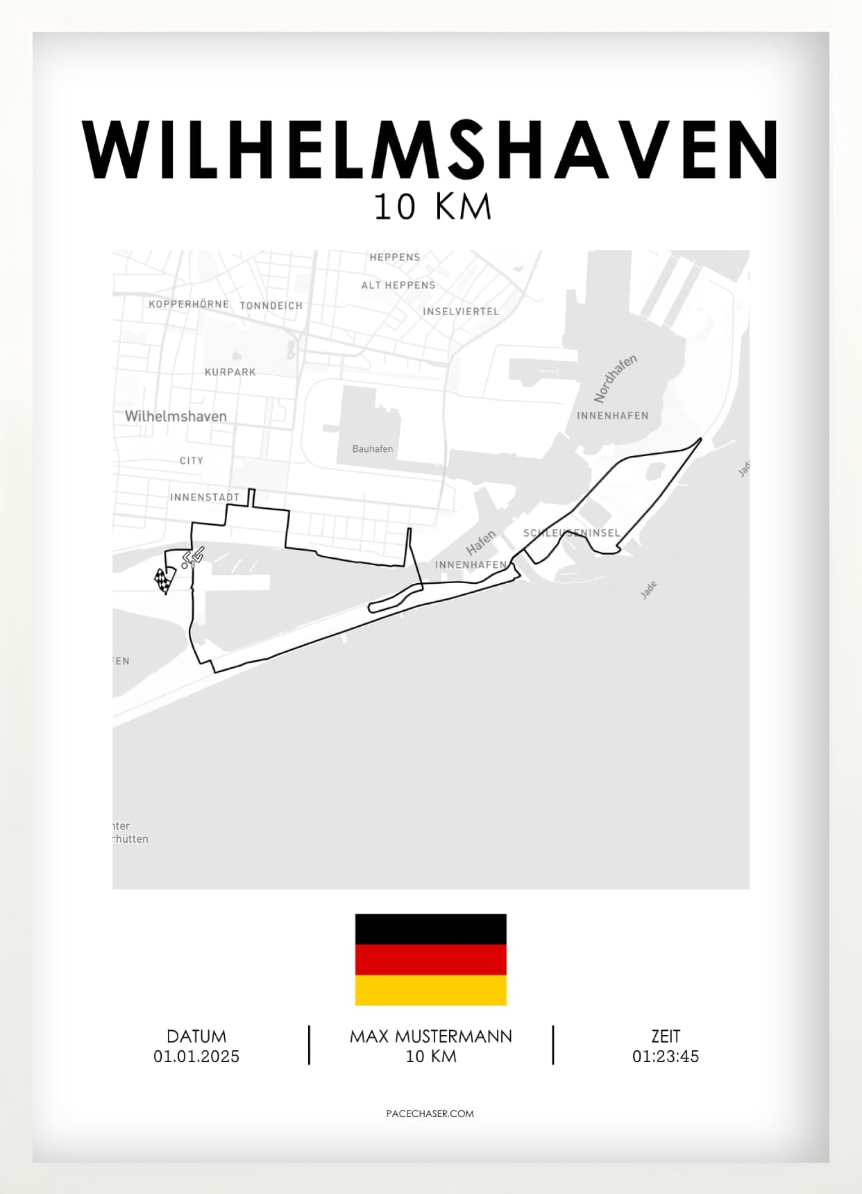 Wilhelmshaven / Gorch-Fock-Lauf Poster