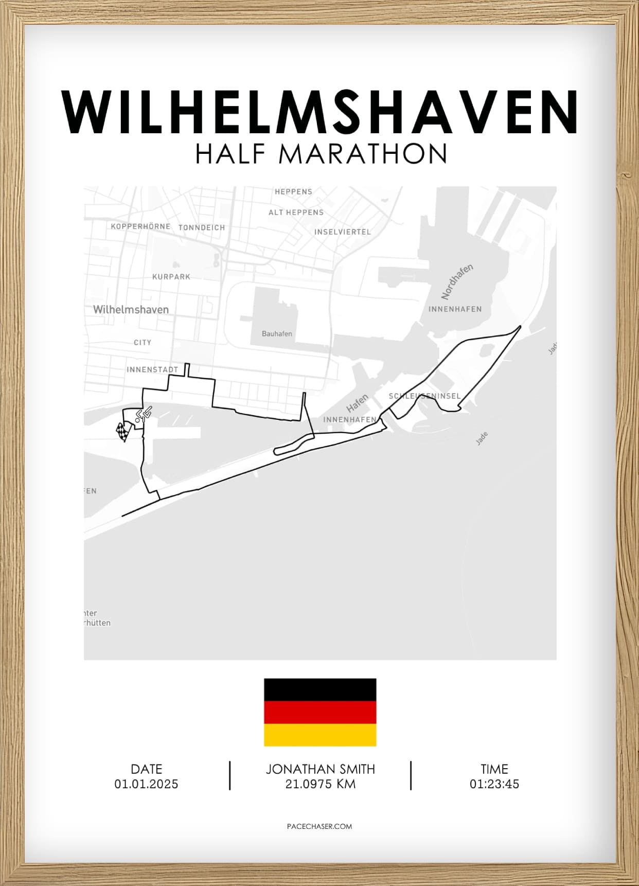 Wilhelmshaven / Gorch-Fock-Lauf Poster