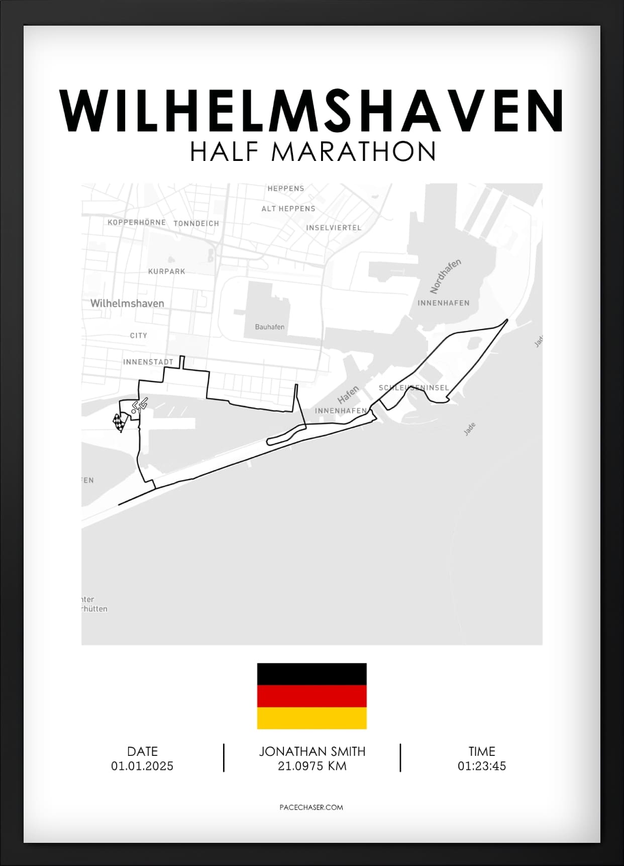 Wilhelmshaven / Gorch-Fock-Lauf Poster