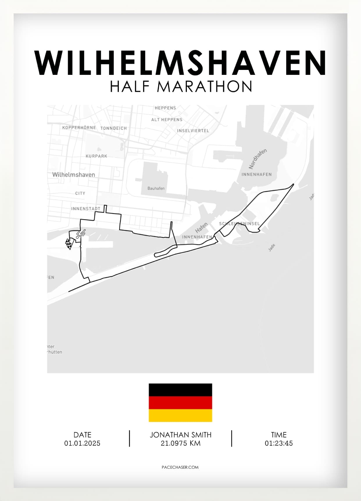 Wilhelmshaven / Gorch-Fock-Lauf Poster