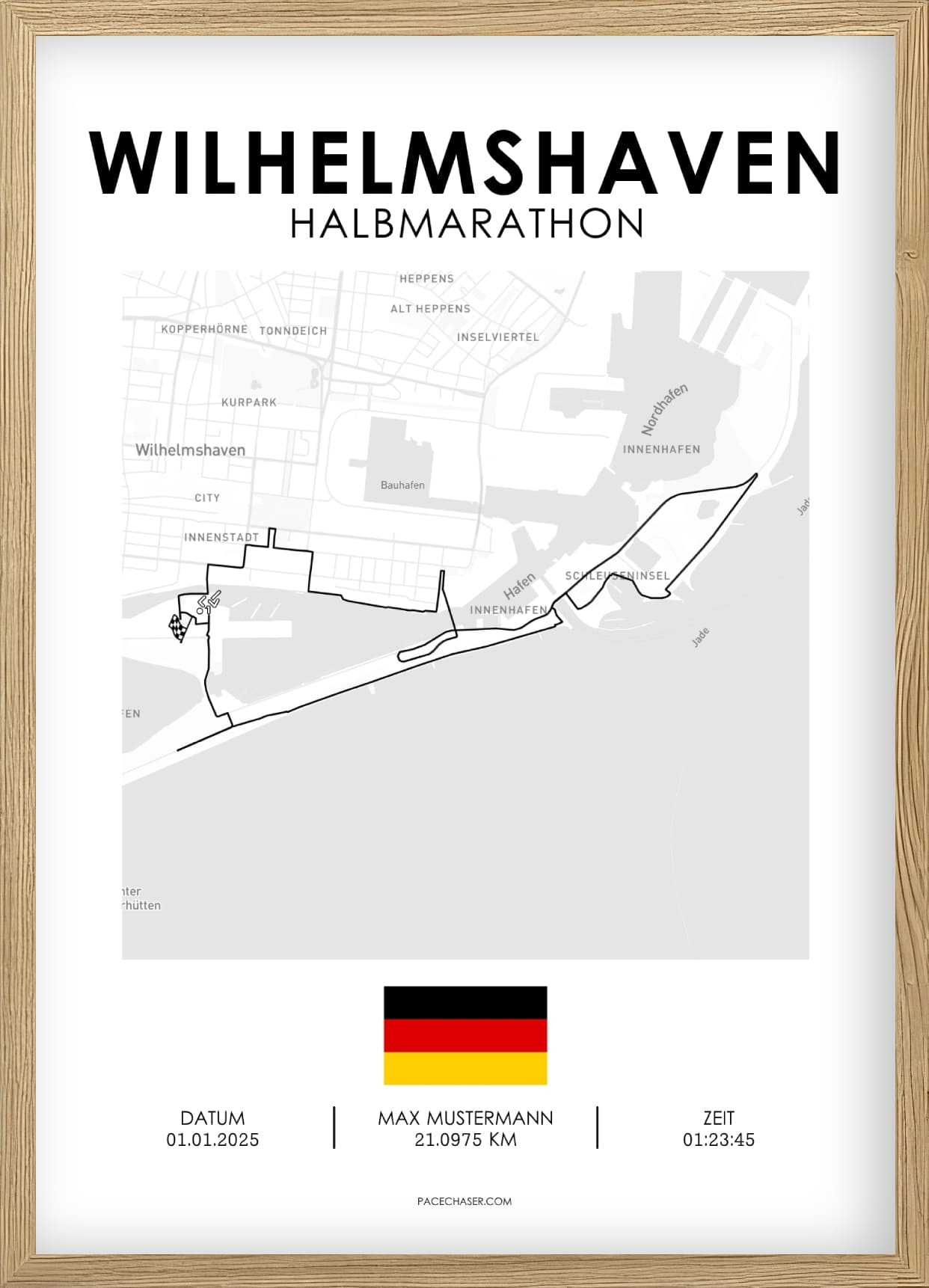 Wilhelmshaven / Gorch-Fock-Lauf Poster