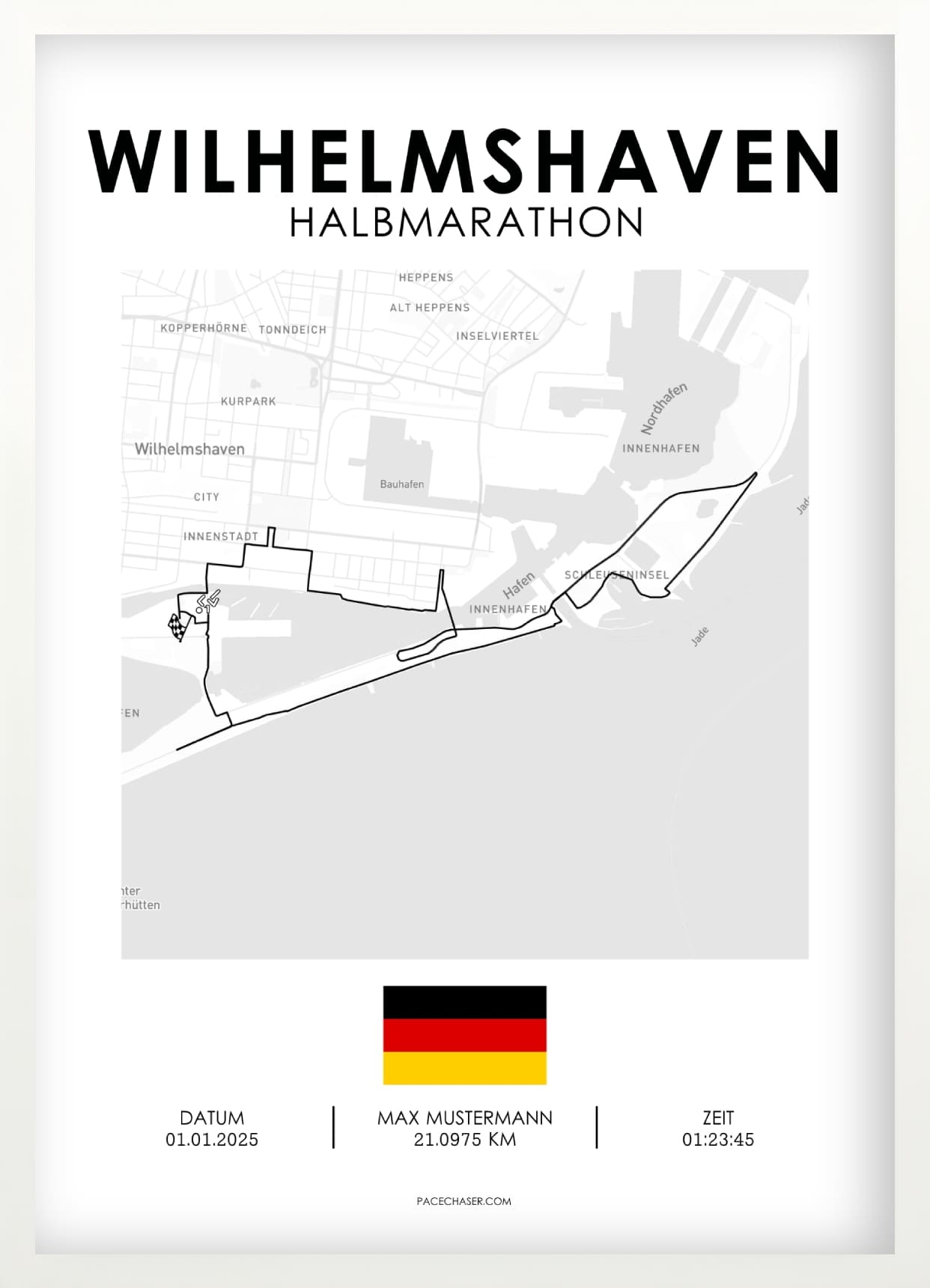 Wilhelmshaven / Gorch-Fock-Lauf Poster