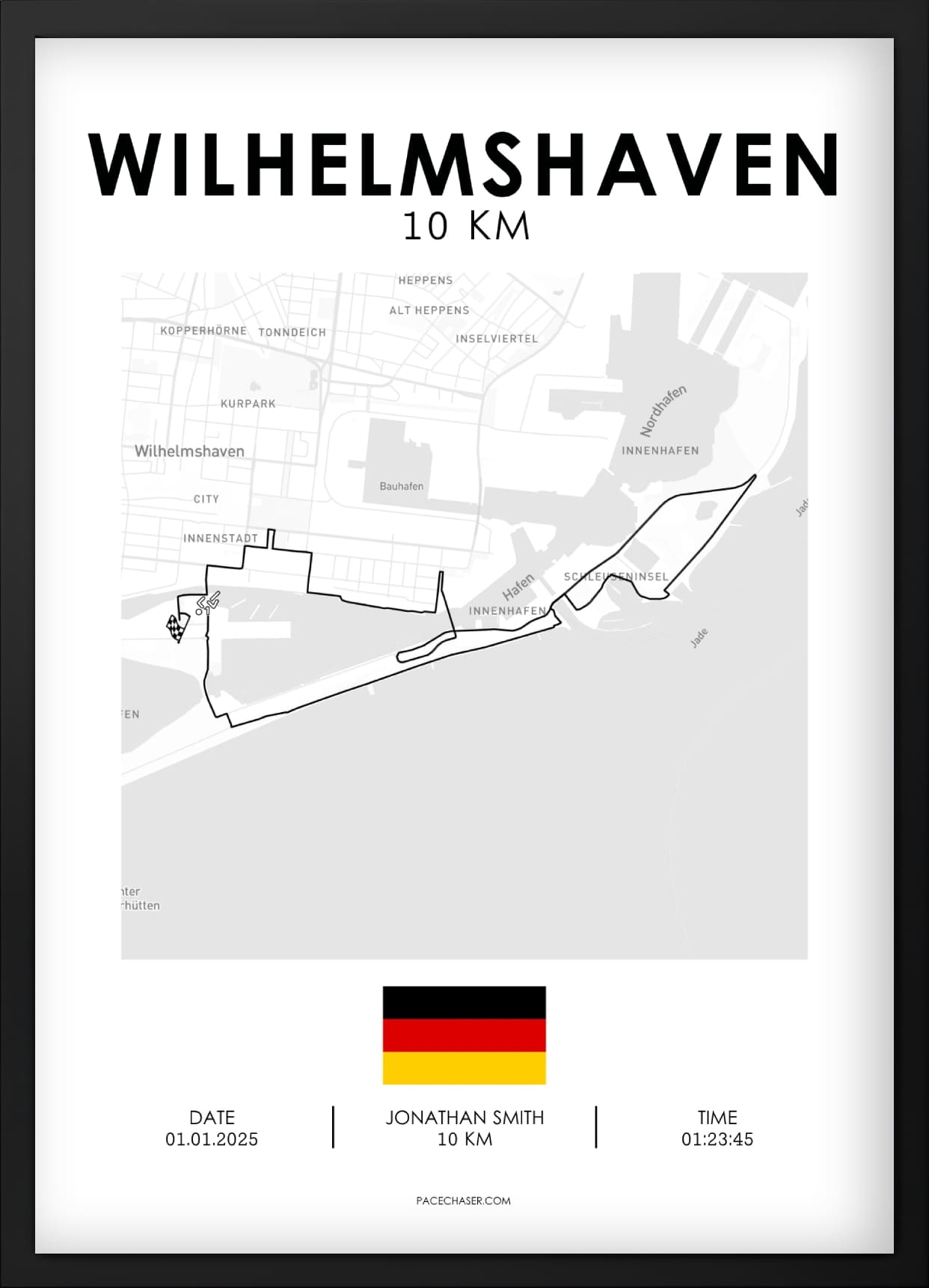 Wilhelmshaven / Gorch-Fock-Lauf Poster