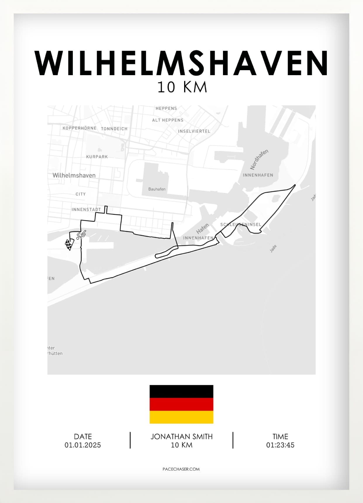 Wilhelmshaven / Gorch-Fock-Lauf Poster