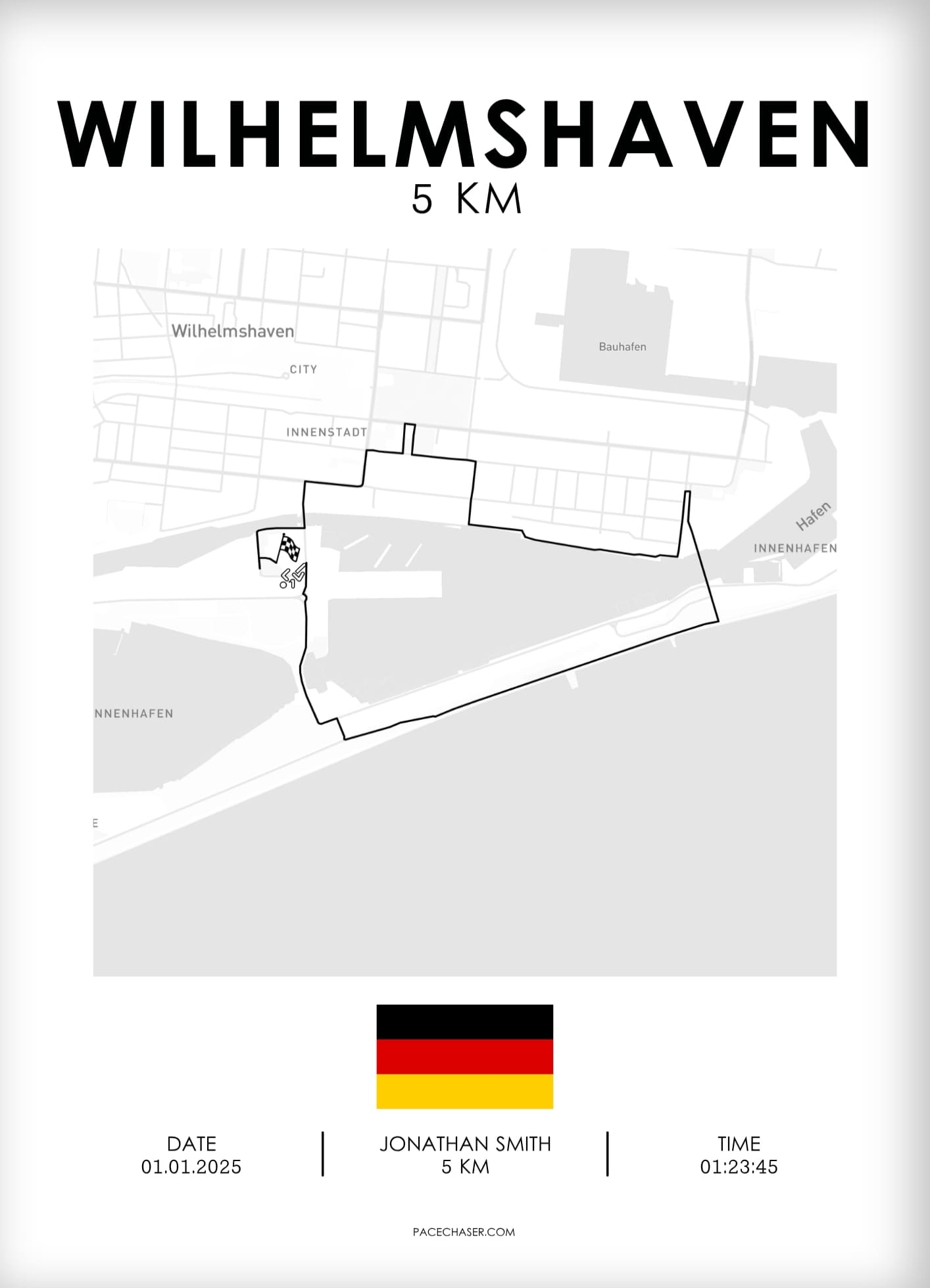 Wilhelmshaven / Gorch-Fock-Lauf Poster