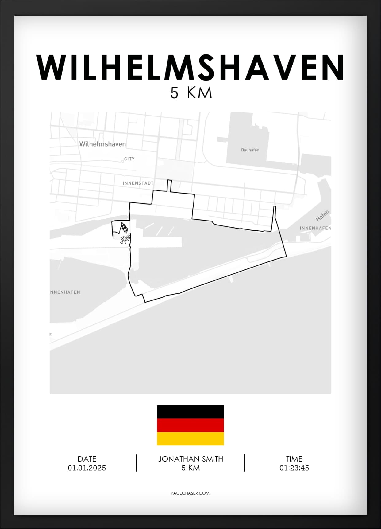 Wilhelmshaven / Gorch-Fock-Lauf Poster