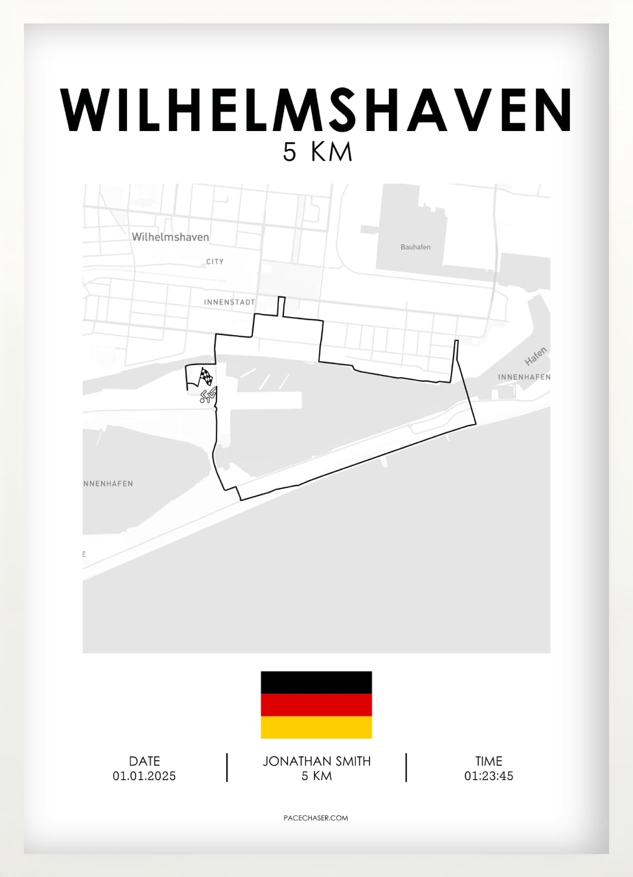 Wilhelmshaven / Gorch-Fock-Lauf Poster