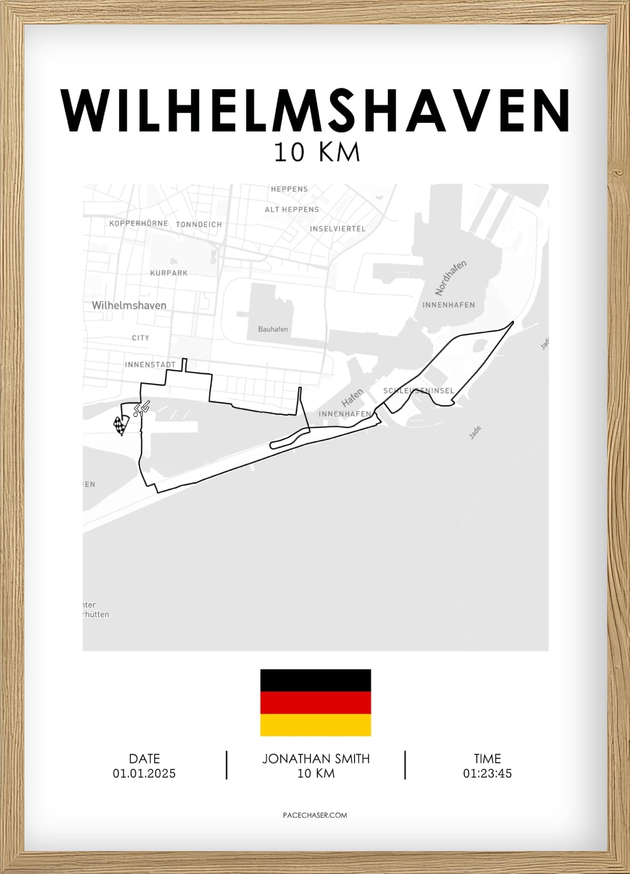 Wilhelmshaven / Gorch-Fock-Lauf Poster