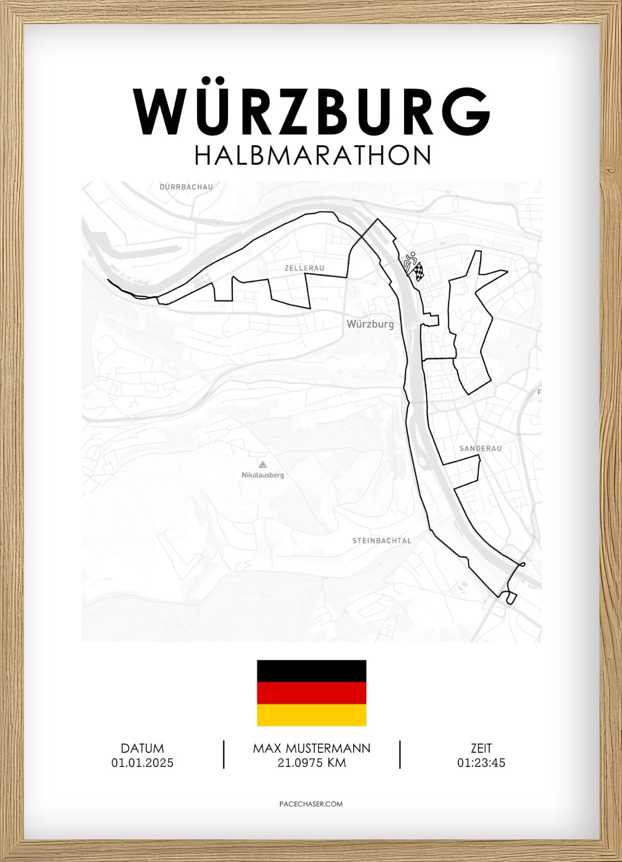 Halbmarathon Würzburg Poster