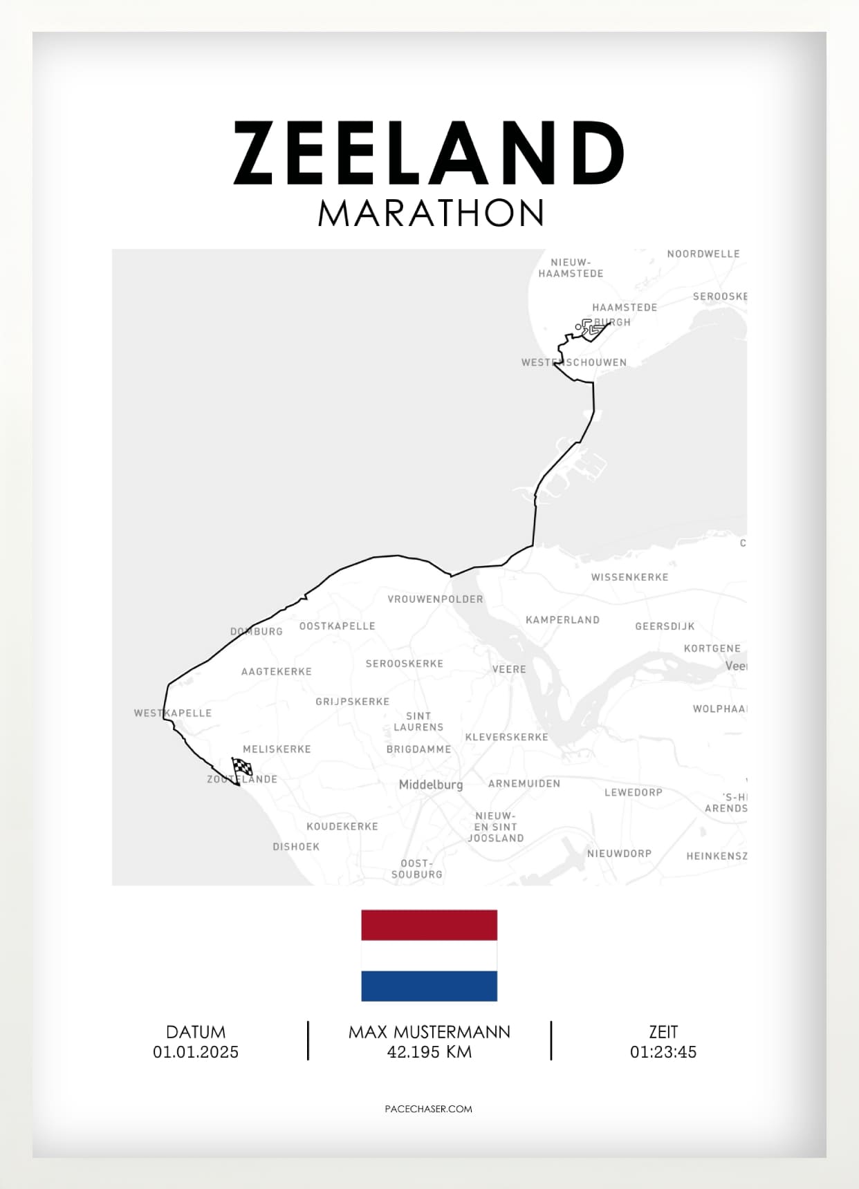 Marathon Zeeland Poster (ab 2025)