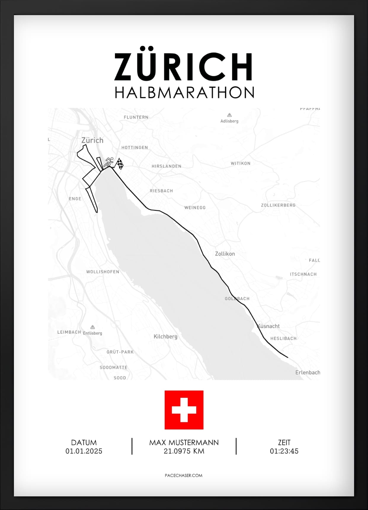 Halbmarathon Zürich Poster (ab 2026)