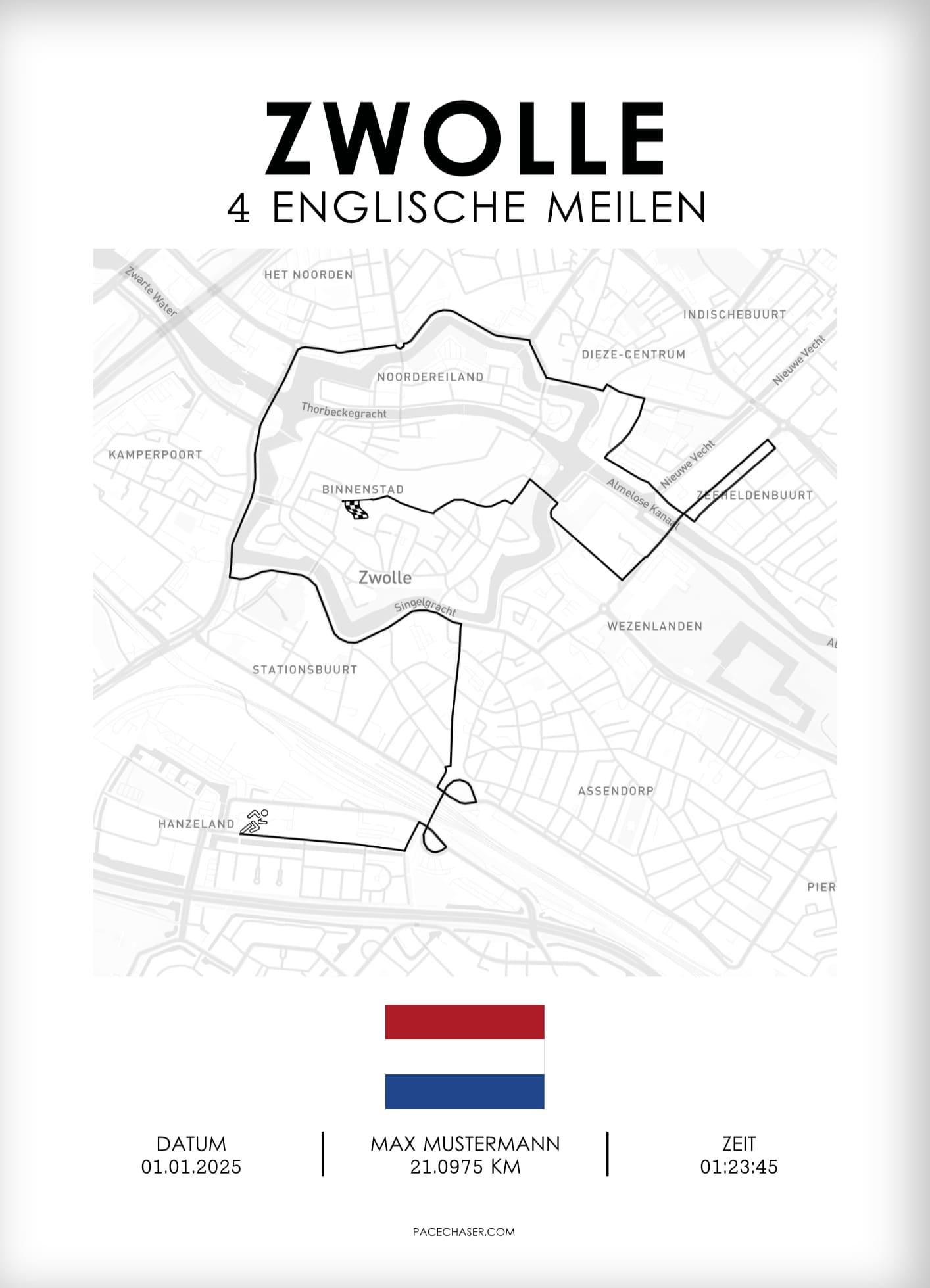 Zwolle Laufposter