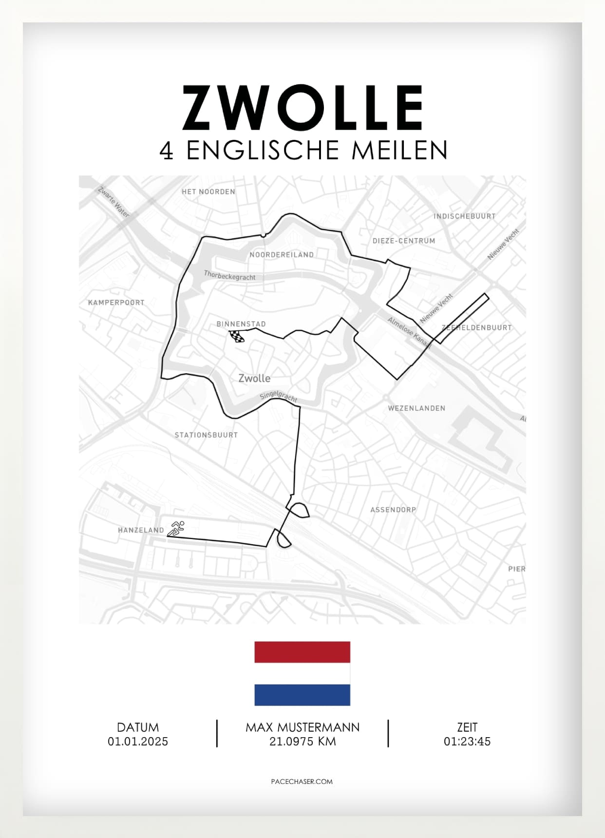 Zwolle Laufposter