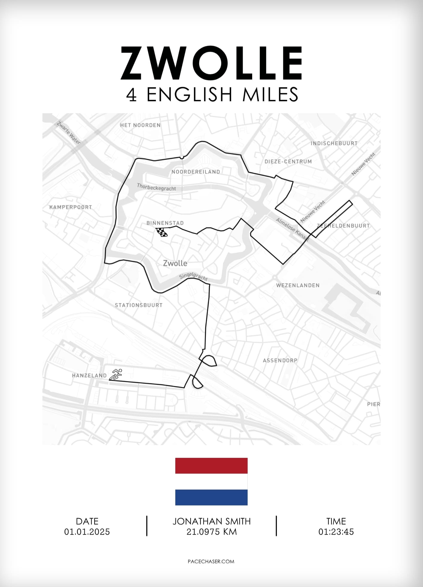 Zwolle Laufposter