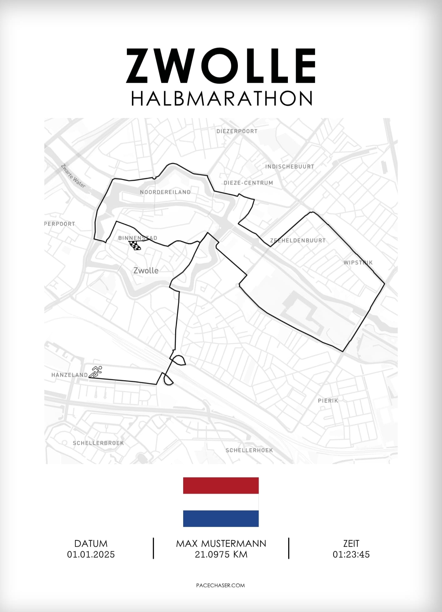 Zwolle Laufposter