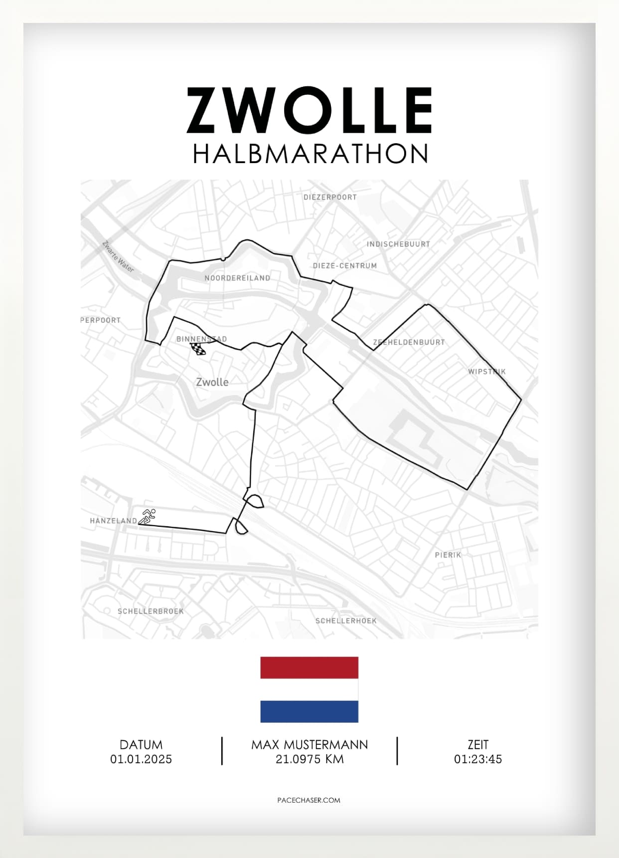 Zwolle Laufposter