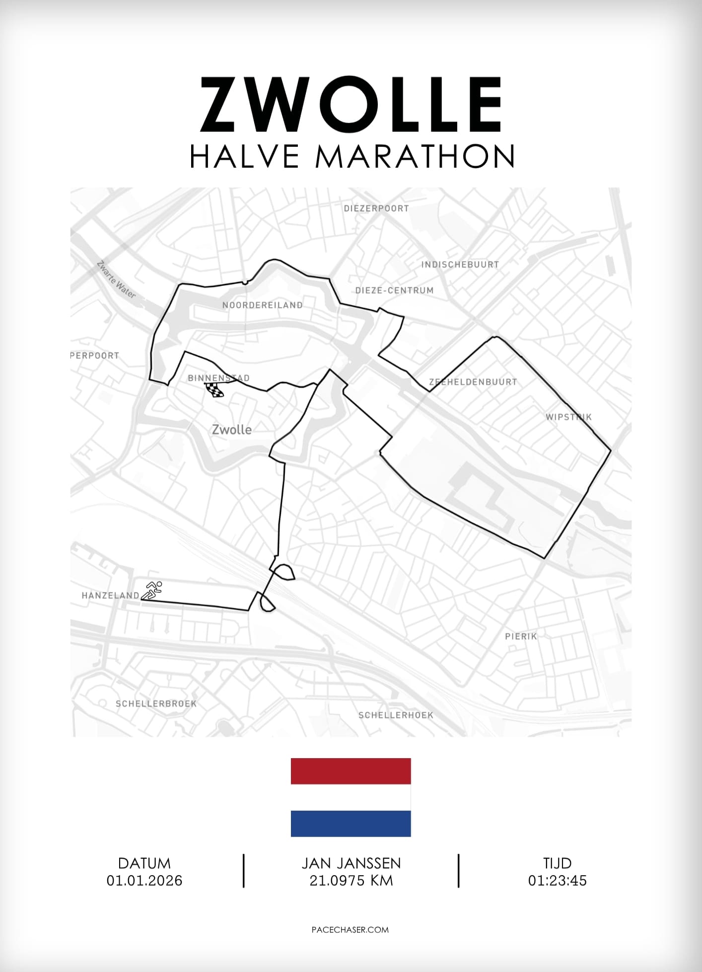 Zwolle Laufposter